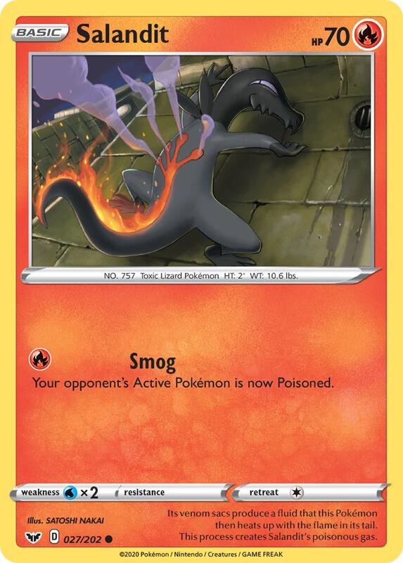 Salandit 027/202 - Sword & Shield