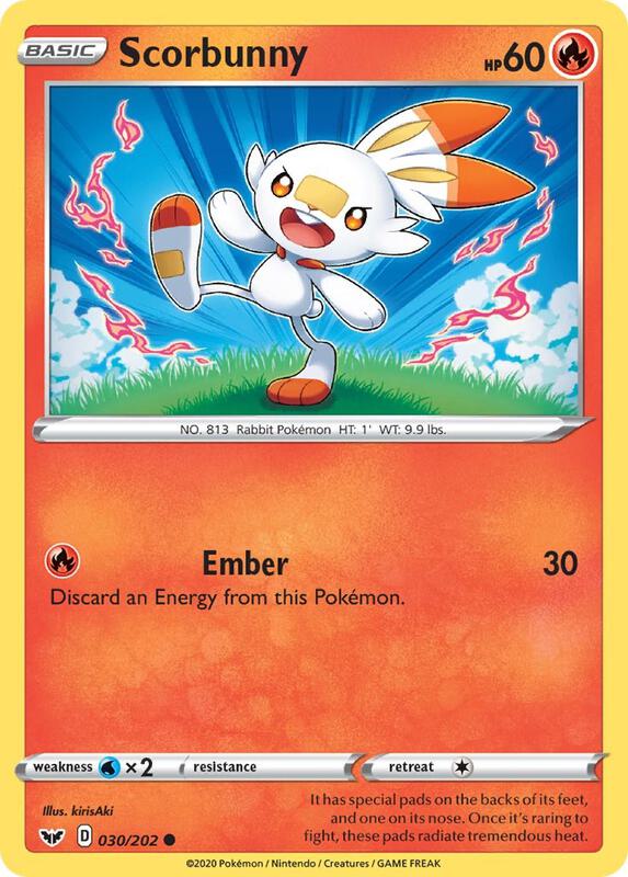 Scorbunny 030/202 - Sword & Shield