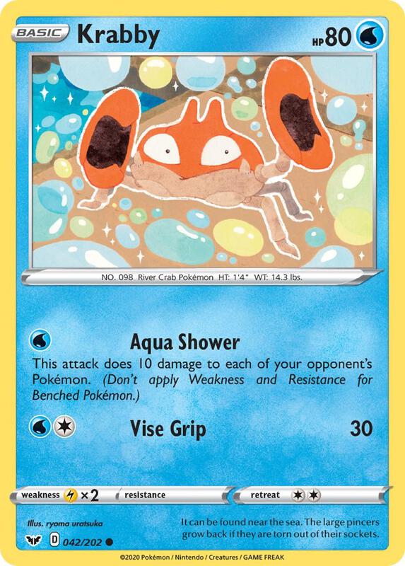 Krabby 042/202 - Sword & Shield
