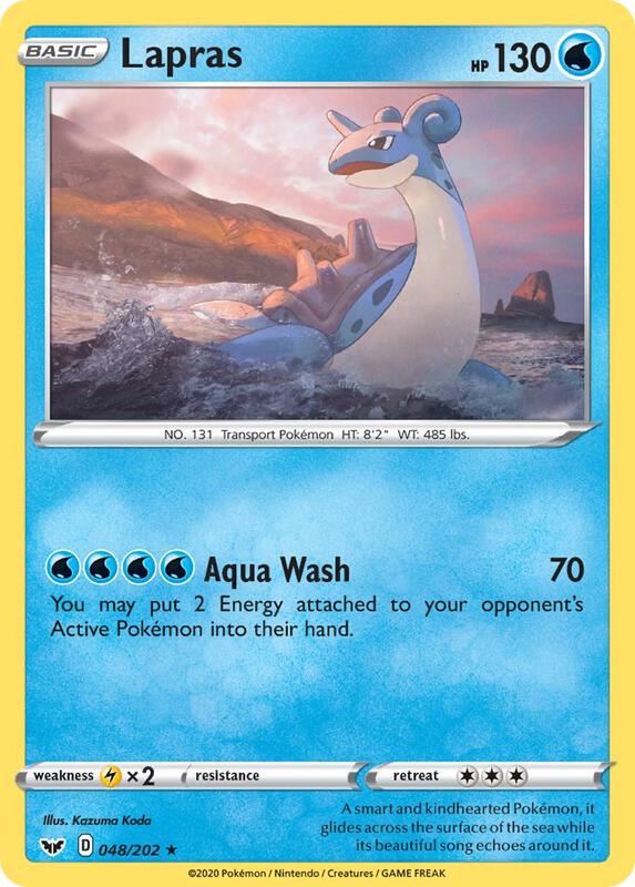 Lapras 048/202 - Sword & Shield