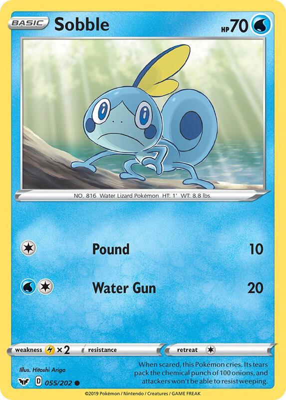 Sobble 055/202 - Sword & Shield