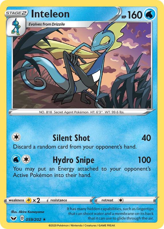 Inteleon 059/202 - Sword & Shield
