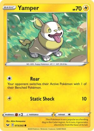 Yamper 073/202 - Sword & Shield