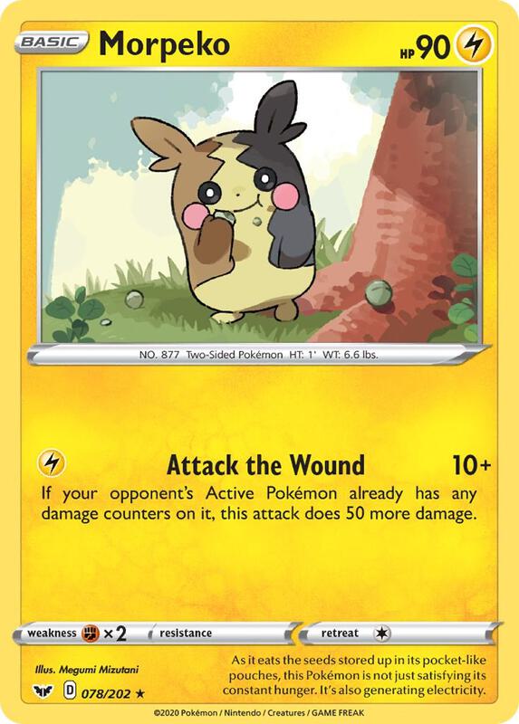 Morpeko 078/202 - Sword & Shield