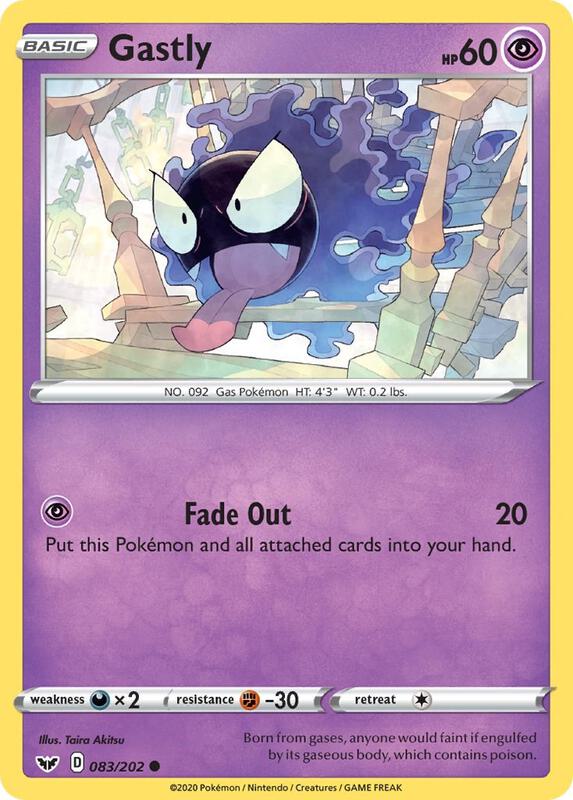 Gastly 083/202 - Sword & Shield