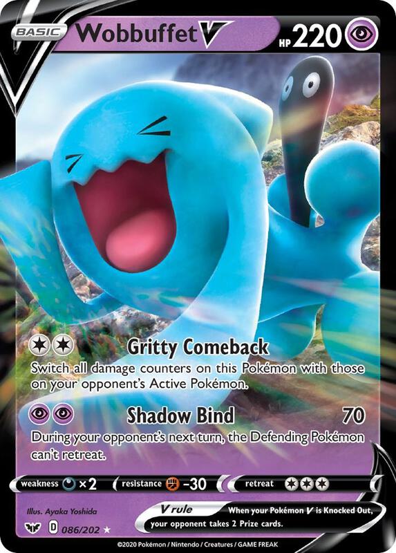 Wobbuffet V 086/202 - Sword & Shield