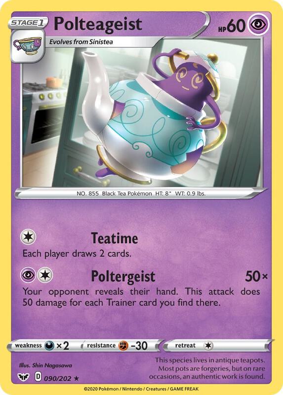 Polteageist 090/202 - Sword & Shield