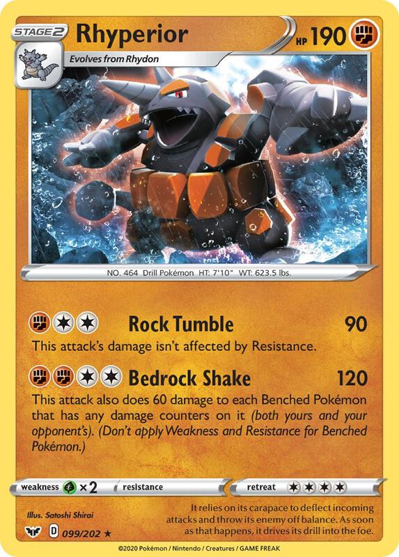 Rhyperior 099/202 - Sword & Shield