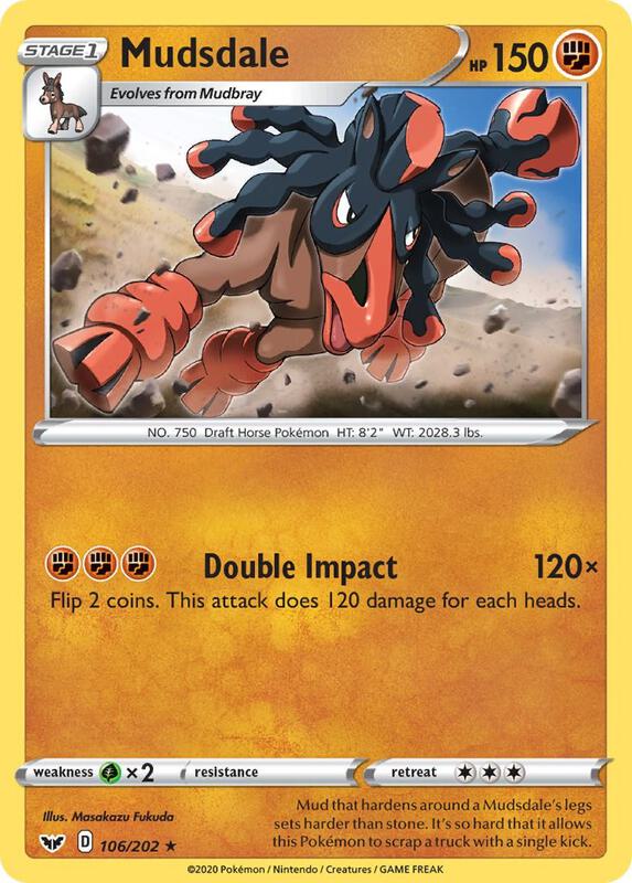 Mudsdale 106/202 - Sword & Shield
