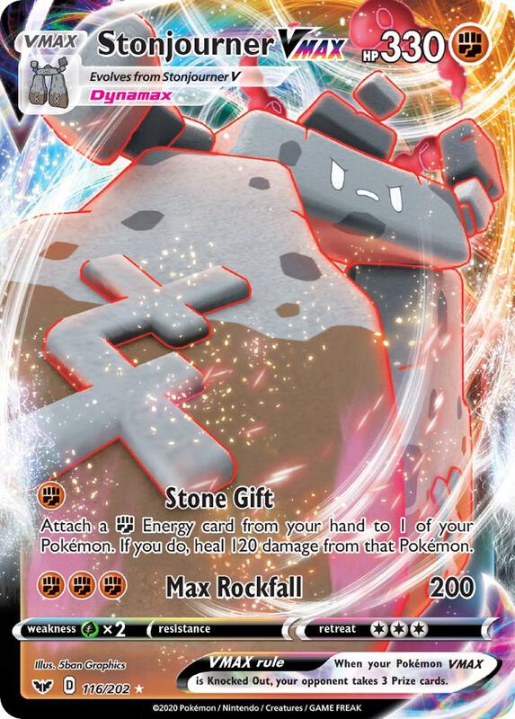 Stonjourner VMAX 116/202 - Sword & Shield