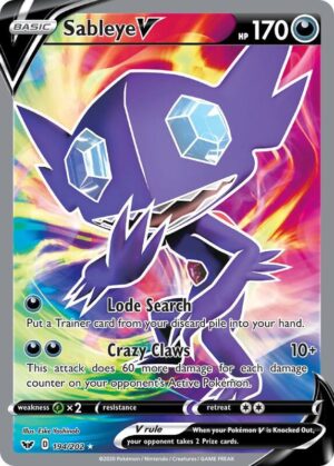 Sableye V 194/202 - Sword & Shield