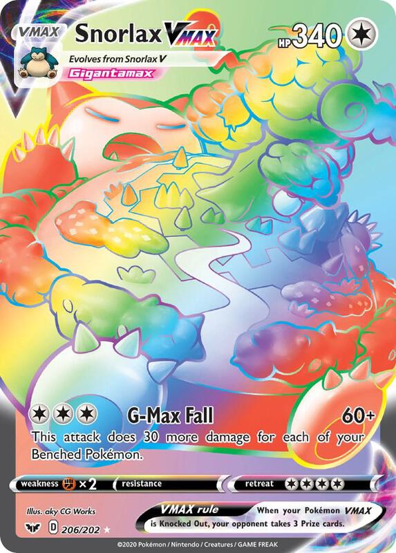 Snorlax VMAX 206/202 - Sword & Shield