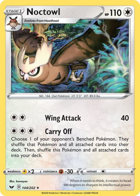 Noctowl 144/202 - Sword & Shield