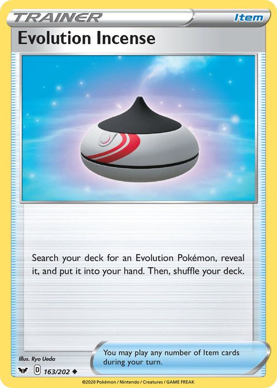 Evolution Incense 163/202 - Sword & Shield
