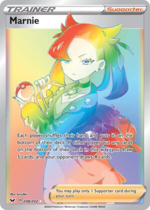 Marnie 208/202 - Sword & Shield