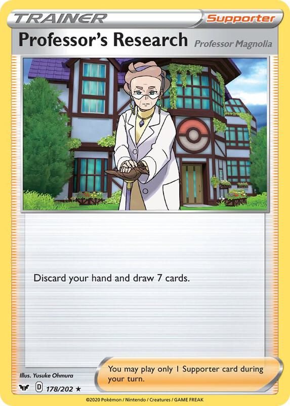 Professor's Research (Professor Magnolia) 178/202 - Sword & Shield