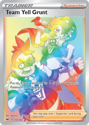 Team Yell Grunt 210/202 - Sword & Shield