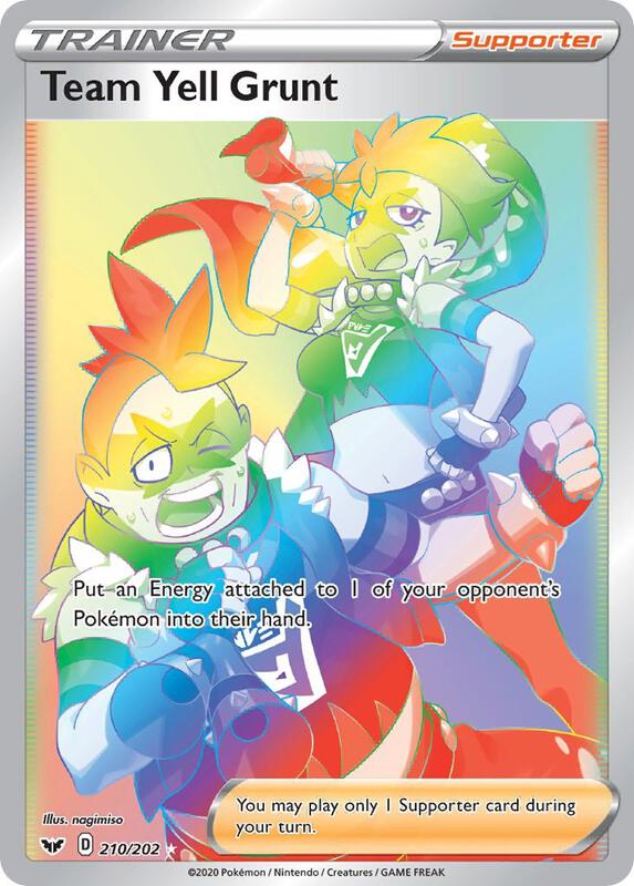 Team Yell Grunt 210/202 - Sword & Shield