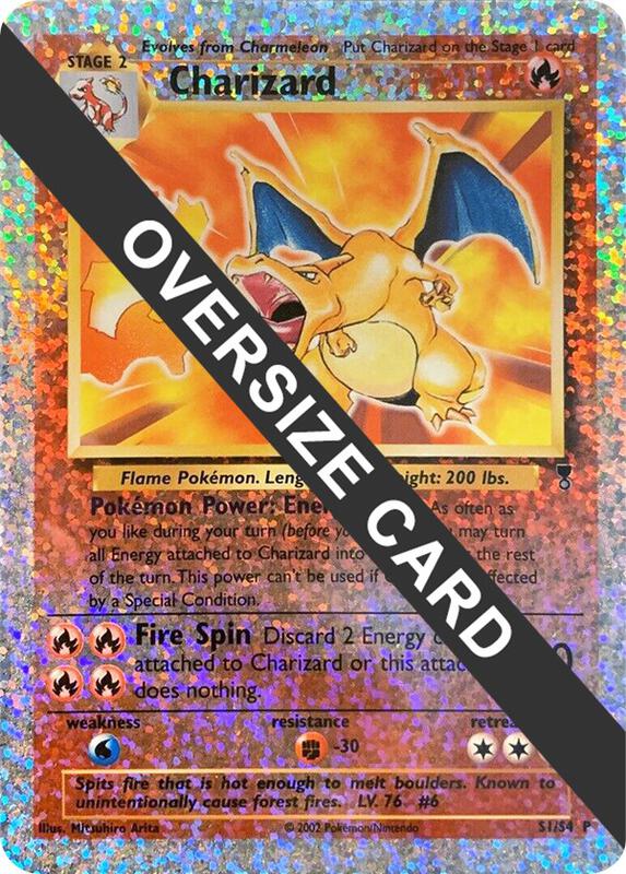 Karta Pokemon Charizard - S1/S4 (Box Topper) - Jumbo Cards S1/S4