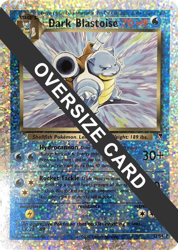 Karta Pokemon Dark Blastoise - S2/S4 (Box Topper) - Jumbo Cards S2/S4