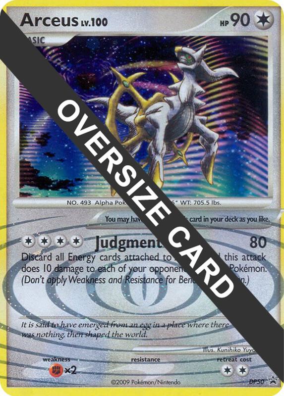 Karta Pokemon Arceus - DP50 (DP Black Star Promos) - Jumbo Cards DP50