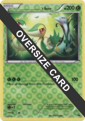 ______'s Snivy - Jumbo Cards N/A/