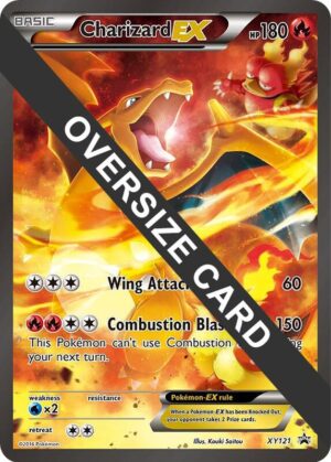 Karta Pokemon Charizard EX - XY121 (XY Black Star Promos) - Jumbo Cards XY121