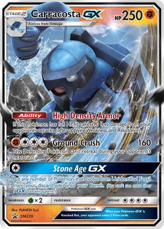 Karta Pokemon Carracosta GX - SM239 - SM Promos SM239