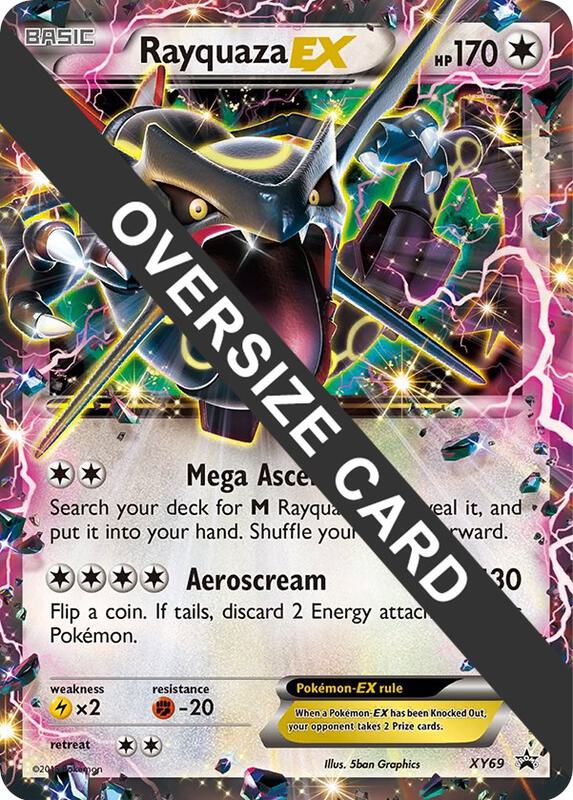 Karta Pokemon Rayquaza EX - XY69 - Jumbo Cards XY69