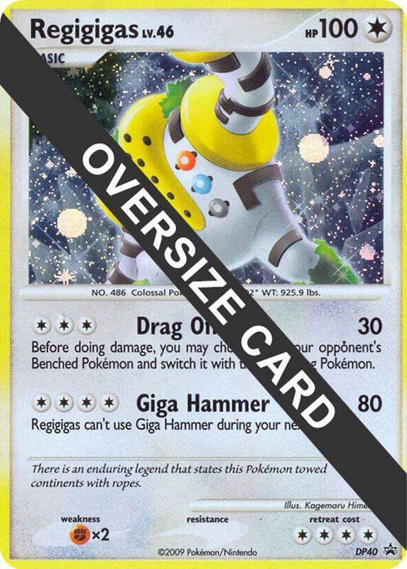 Karta Pokemon Regigigas - DP40 - Jumbo Cards DP40