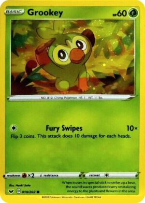 Grookey 10/202 (Cosmos Holo) - Blister Exclusives