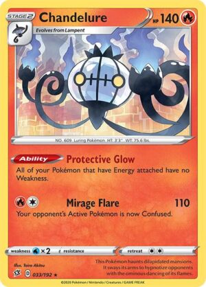 Chandelure 033/192 - Rebel Clash