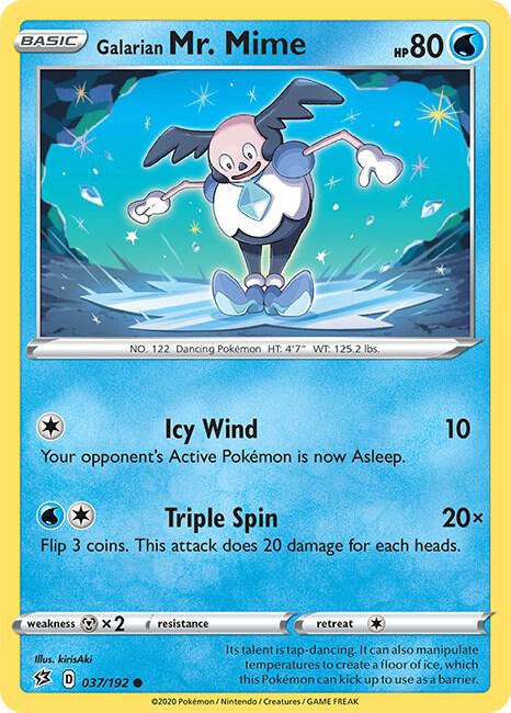 Galarian Mr. Mime 037/192 - Rebel Clash