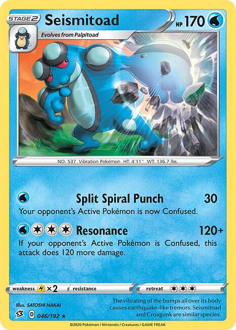 Seismitoad 046/192 - Rebel Clash