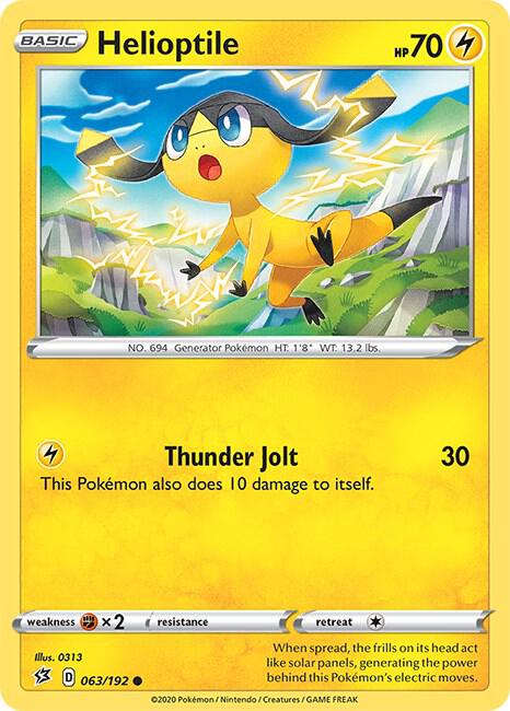 Helioptile 063/192 - Rebel Clash