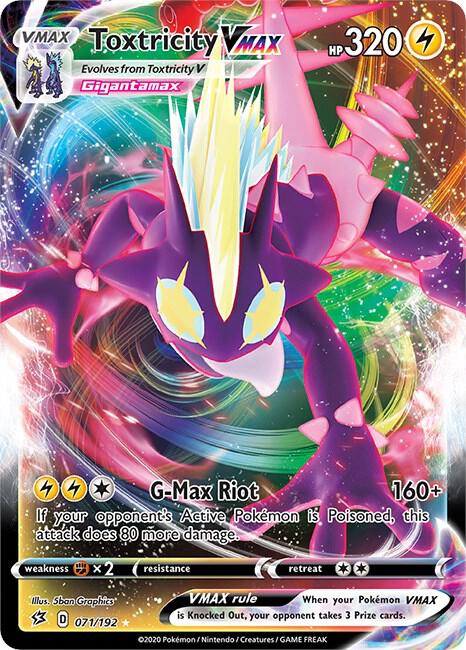 Toxtricity VMAX 071/192 - Rebel Clash