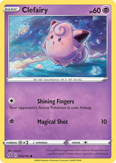 Clefairy 074/192 - Rebel Clash