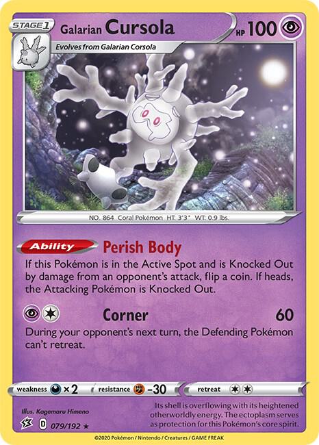Galarian Cursola 079/192 - Rebel Clash
