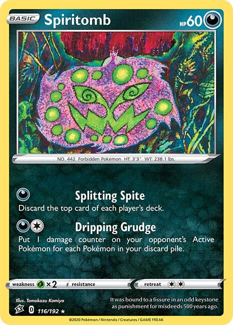 Spiritomb 116/192 - Rebel Clash