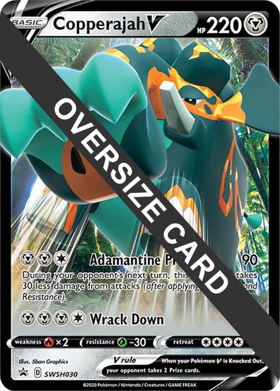 Karta Pokemon Copperajah V - SWSH030 - Jumbo Cards SWSH030