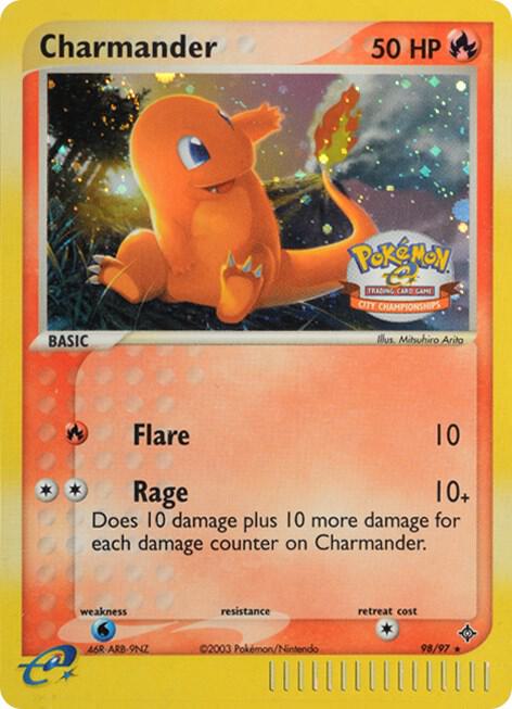 Karta Pokemon Charmander 98/097 - 98/97 (City Championships) - League & Championship Cards
