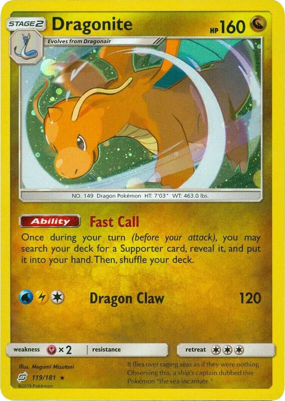Karta Pokemon Dragonite 119/181 (Cosmos Holo) - Miscellaneous Cards & Products