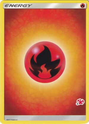Karta Pokemon Fire Energy (#3 Charizard Stamped) - Battle Academy
