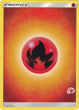 Karta Pokemon Fire Energy (#5 Charizard Stamped) - Battle Academy