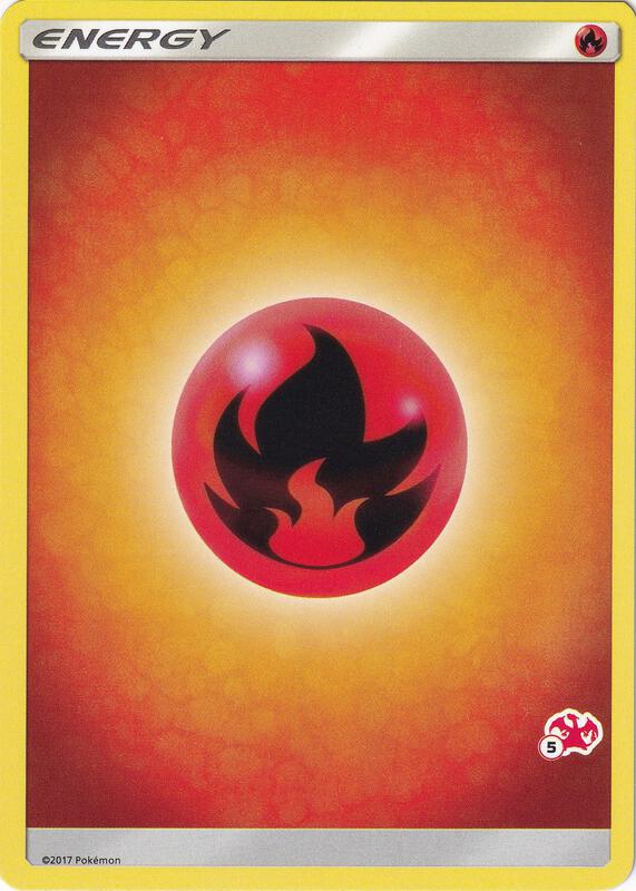 Karta Pokemon Fire Energy (#5 Charizard Stamped) - Battle Academy