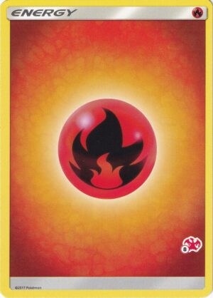 Karta Pokemon Fire Energy (#8 Charizard Stamped) - Battle Academy