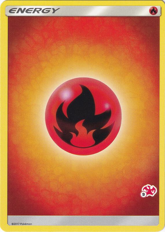 Karta Pokemon Fire Energy (#9 Charizard Stamped) - Battle Academy