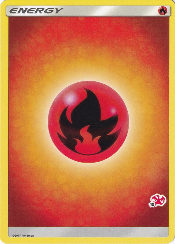 Karta Pokemon Fire Energy (#10 Charizard Stamped) - Battle Academy