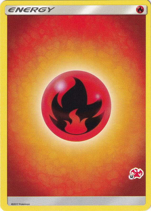 Karta Pokemon Fire Energy (#12 Charizard Stamped) - Battle Academy