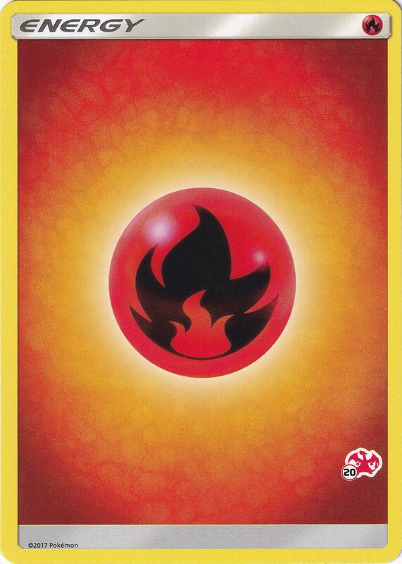 Karta Pokemon Fire Energy (#20 Charizard Stamped) - Battle Academy